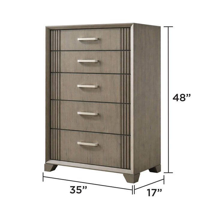 Hugo - Chest With Full Extension Drawers Matrix Furniture Group