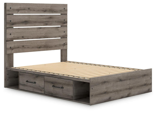 Graystorm - Panel Bed With Storage Signature Design by Ashley®