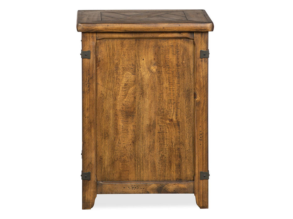 Chesterfield - Chairside End Table - Farmhouse Timber Magnussen Furniture