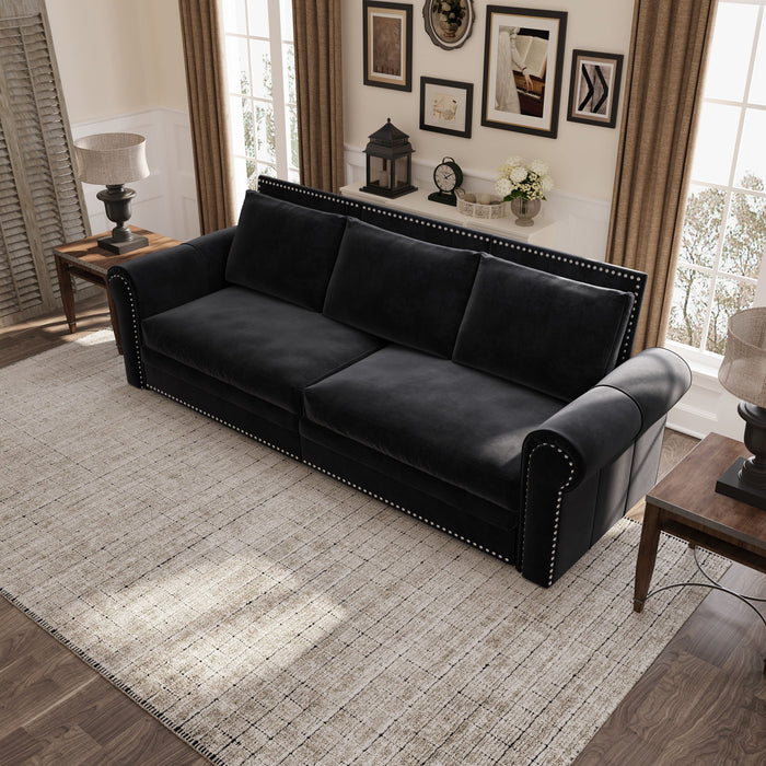 Chesterfield Sofa & Pull Out Bed Home Essentials