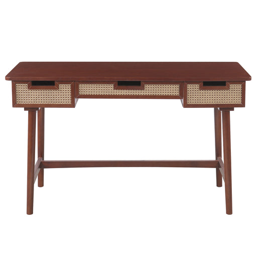 Writing Desk With 3 Drawers For Living Room Noble House