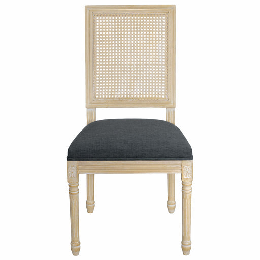 Dining Chairs With Square Back (Set of 2) Home Essentials