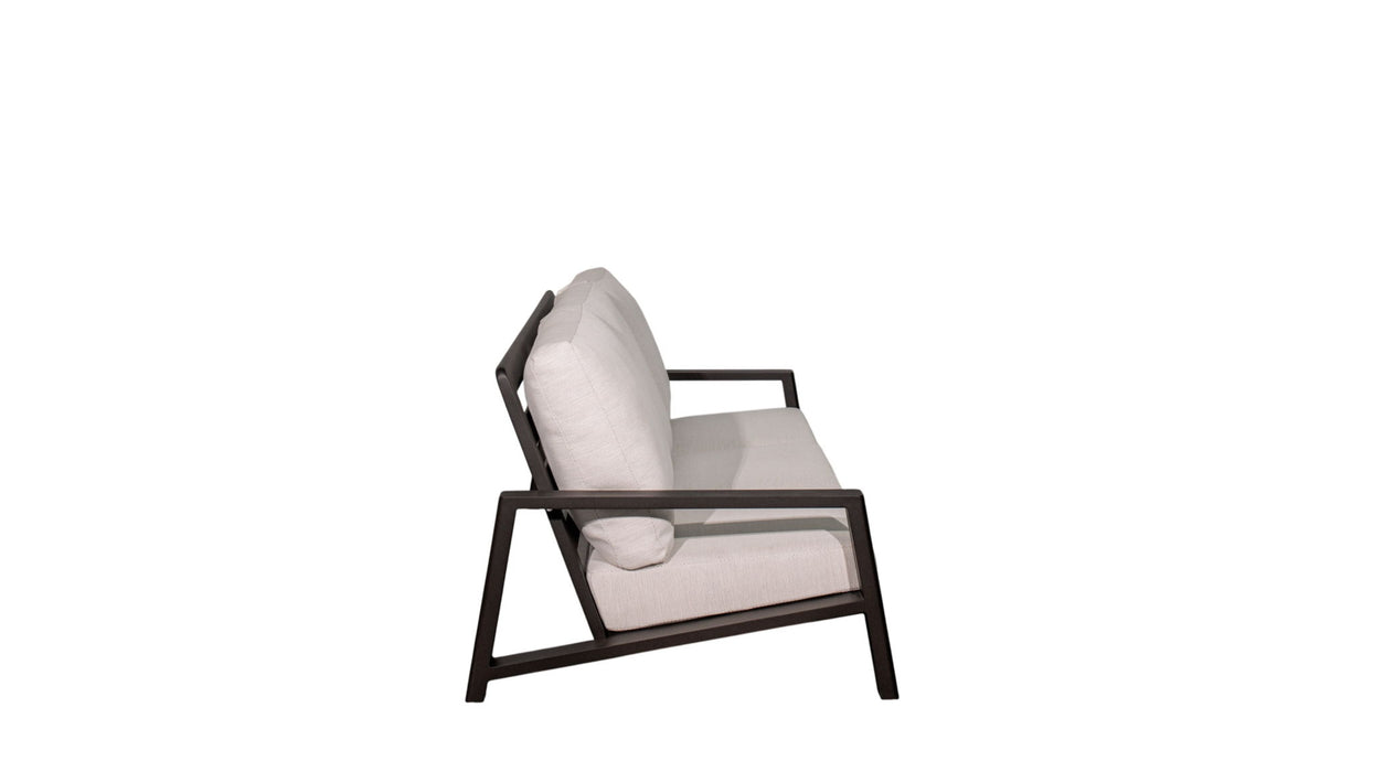 Verona - Seating Sofa - Dark Espresso / Gray / Off White Home Essentials
