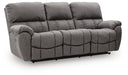 Bakerstein - Power Recline Sofa With Adjustable Headrest - Galaxy Signature Design by Ashley®