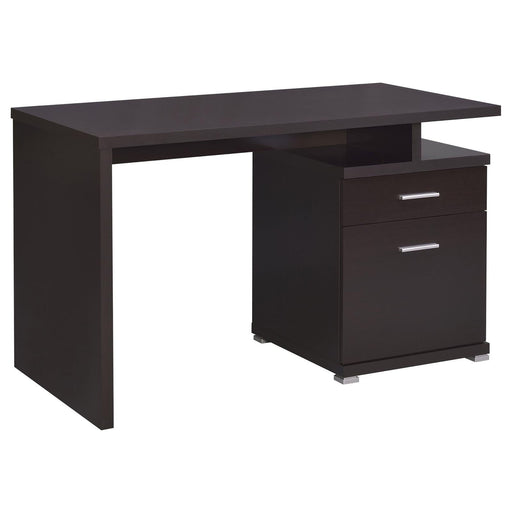 2 Drawer Reversible Office Desk With Modular Design Furniture Max