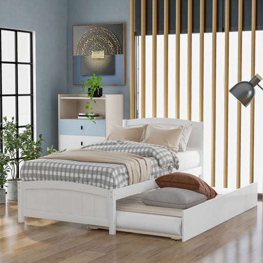 Platform Bed & Headboard, Footboard And Slat Support DreamHaus