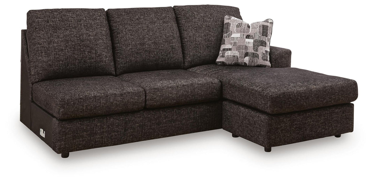 Lentiz - RAF Sofa Chaise - Onyx Signature Design by Ashley®