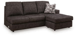 Lentiz - RAF Sofa Chaise - Onyx Signature Design by Ashley®