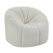 Osmash - Chair With Swivel - White Teddy Sherpa ACME