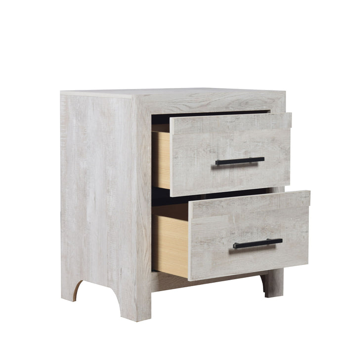 Denver - 2 Drawer Nightstand Matrix Furniture Group