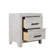 Denver - 2 Drawer Nightstand Matrix Furniture Group