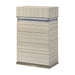 Leonor - 5 Drawer Chest - Gray Matrix Furniture Group