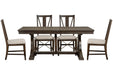 Westley Falls - Extendable Trestle Dining Table Set Magnussen Furniture