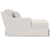 Filmore - Skirted Chaise LAF, Special Order - White Universal Furniture