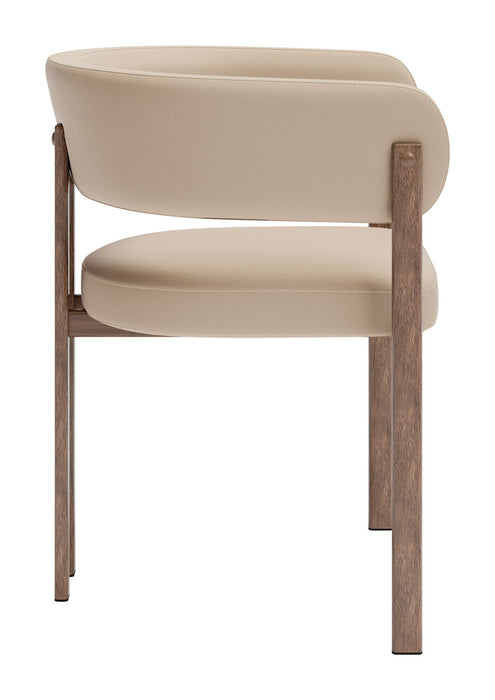 Ruge - Dining Chair (Set of 2) - Beige Zuo Modern
