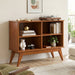 Draper - Handcrafted Low Bookcase Simpli-Home
