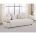 Ramsay - Round Arm Sofa - Beige Furniture Max