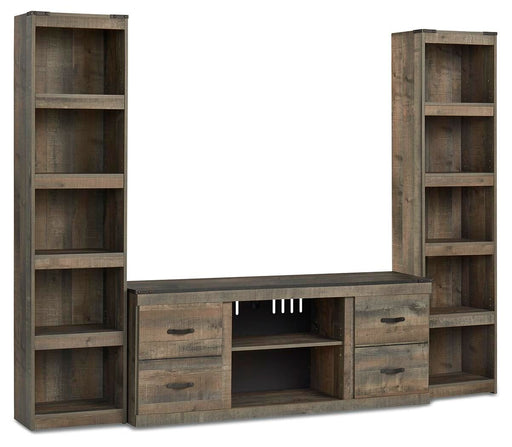 Trinell - 3-Piece Entertainment Center - Brown Signature Design by Ashley®