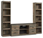 Trinell - 3-Piece Entertainment Center - Brown Signature Design by Ashley®
