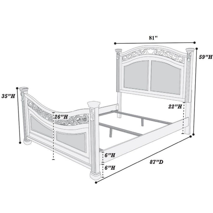 Bed Padded Headboard And Footboard Home Essentials
