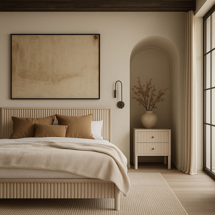 Kivo - Solid Bed Meridian Furniture