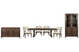 Jubilee - Extendable Trestle Dining Table Set Magnussen Furniture