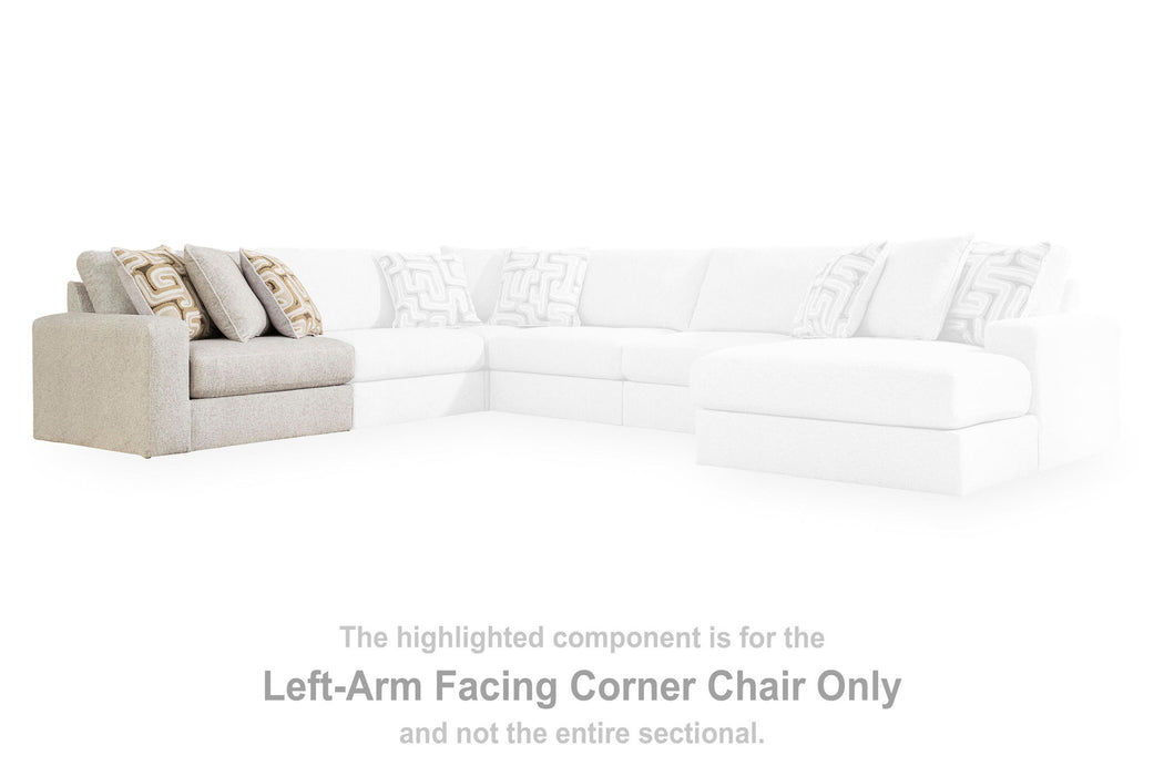 Kestrie - LAF Corner Chair - Feathered Signature Design by Ashley®