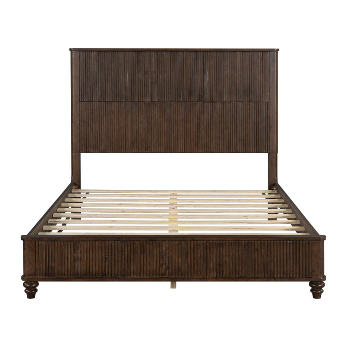 Platform Bed Frame With Tall Headboard Home Essentials