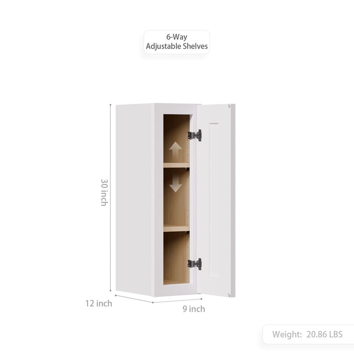Shaker Cabinet With Soft-Close Door And Adjustable Shelves