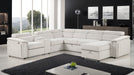 Harvey - Power Recliner Sectional Sleeper - Beige Matrix Furniture Group