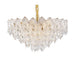 Michael Amini Lighting - Orlisse 18-Light Acrylic Chandelier - Gold Michael Amini