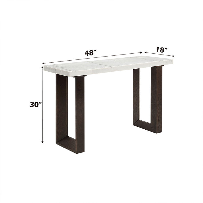 Edwyn - Table With Marble Top ACME