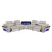 Nova - Sectional With Bluetooth Speaker, LED And Lifting Wine Cabinet Matrix Furniture Group