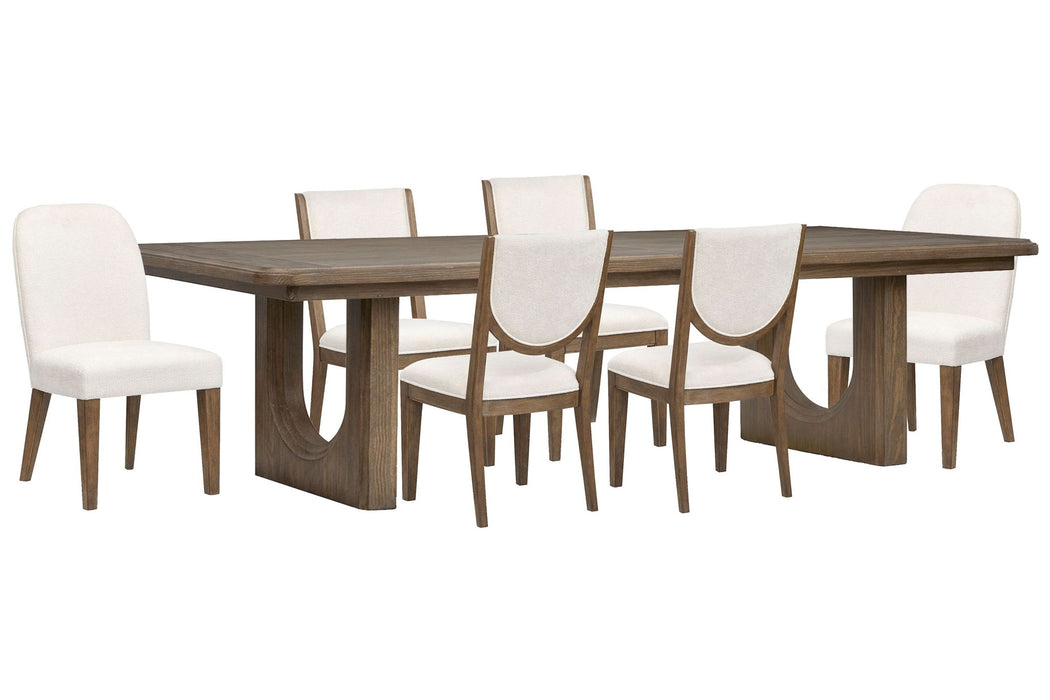 Westbourne - Extendable Trestle Dining Table Set Magnussen Furniture