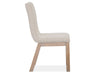 Ainsley - Upholstered Host Side Chair (Set of 2) - Cerused Khaki Magnussen Furniture