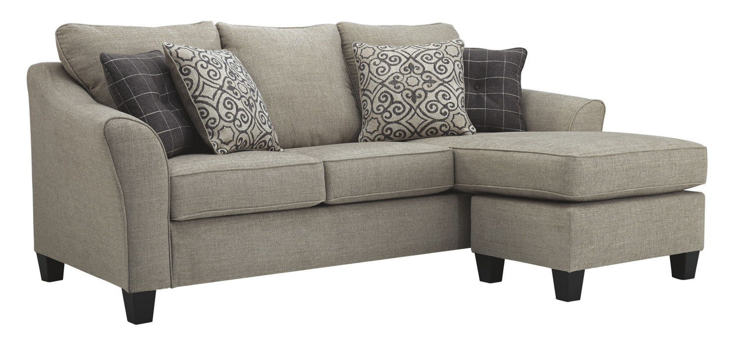Kestrel - Queen Sofa Chaise Sleeper - Driftwood Ashley®