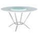Anchor - Round Dining Table - Gloss White Furniture Max