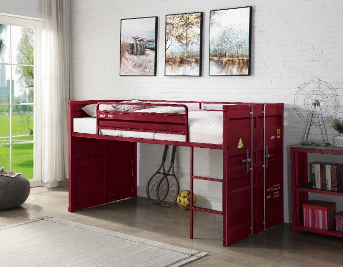 Cargo - Loft Bed w/Slide ACME