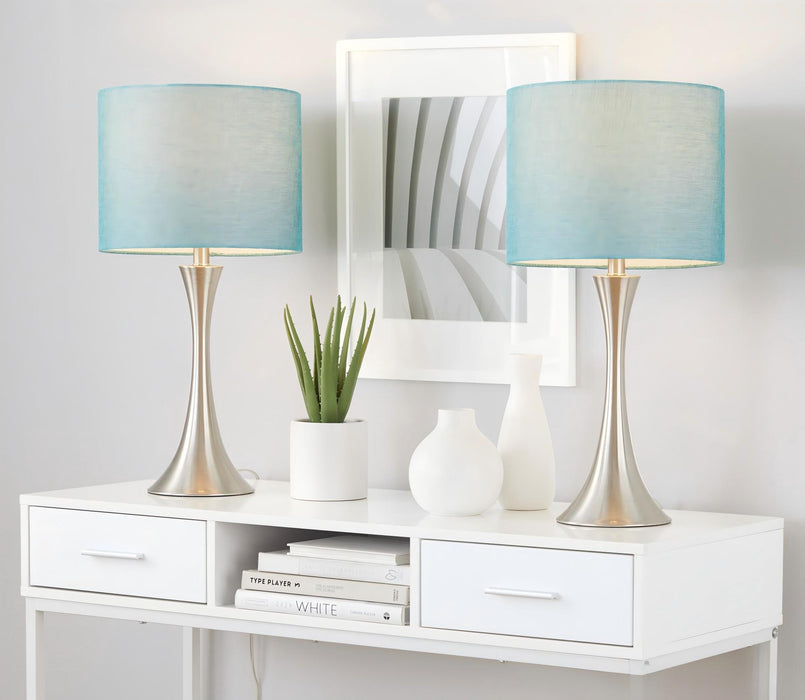 Lenuxe - Contemporary Semi Gloss Table Lamp (Set of 2) Lumi Source