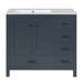 Bathroom Vanity With Sink Combo, 2 Soft Close Doors And 5 Drawers Hearth and Haven