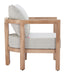 Leto - Outdoor Armchair - Gray Zuo Modern