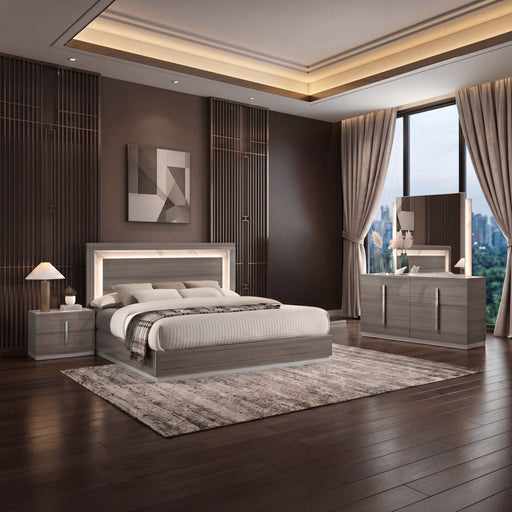 Altima - Bedroom Set With LED Headboard Matrix Furniture Group