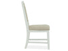 Heron Cove - Step Up Side Chair With Upholstered Seat & Back (Set of 2) - Chalk White Magnussen Furniture