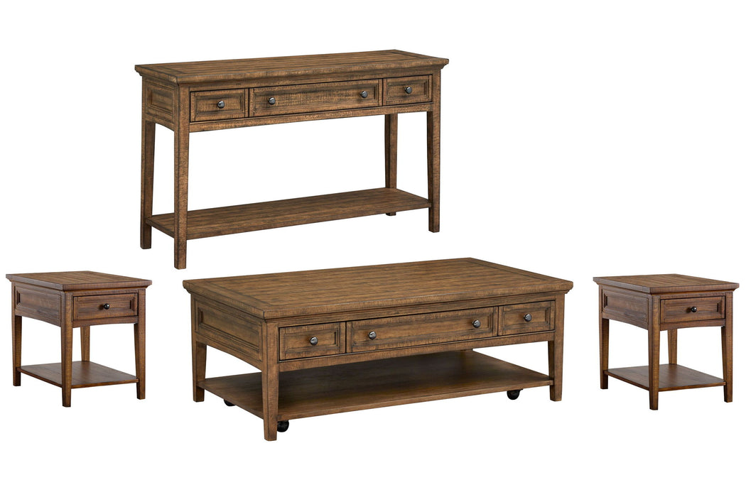 Bay Creek - Rectangular Cocktail Table Set Magnussen Furniture