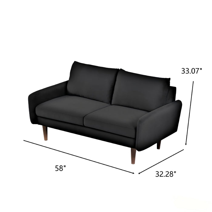 Kent - Loveseat, 2 Seater Sofa For Compact Living Spaces US Pride