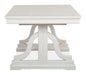 Heron Cove - Trestle Dining Table - Chalk White Magnussen Furniture