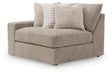 Nexora-Court - LAF Corner Chair - Burlap Signature Design by Ashley®