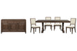 Jubilee - Extendable Trestle Dining Table Set Magnussen Furniture