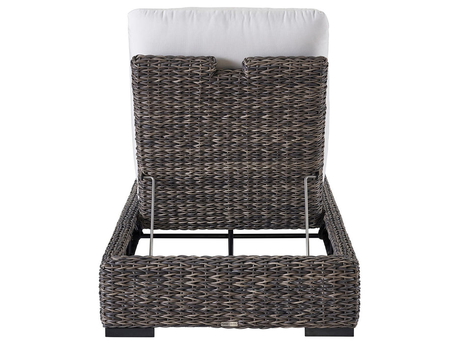 Coastal Living Outdoor - Montauk Chaise Lounge - Dark Gray