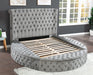 King 5 Piece Bedroom Set Made - Gray Matrix Furniture Group